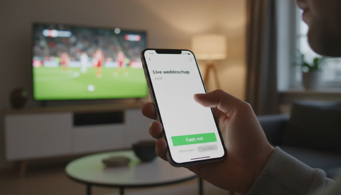 Cash-out bij live wedden op voetbal